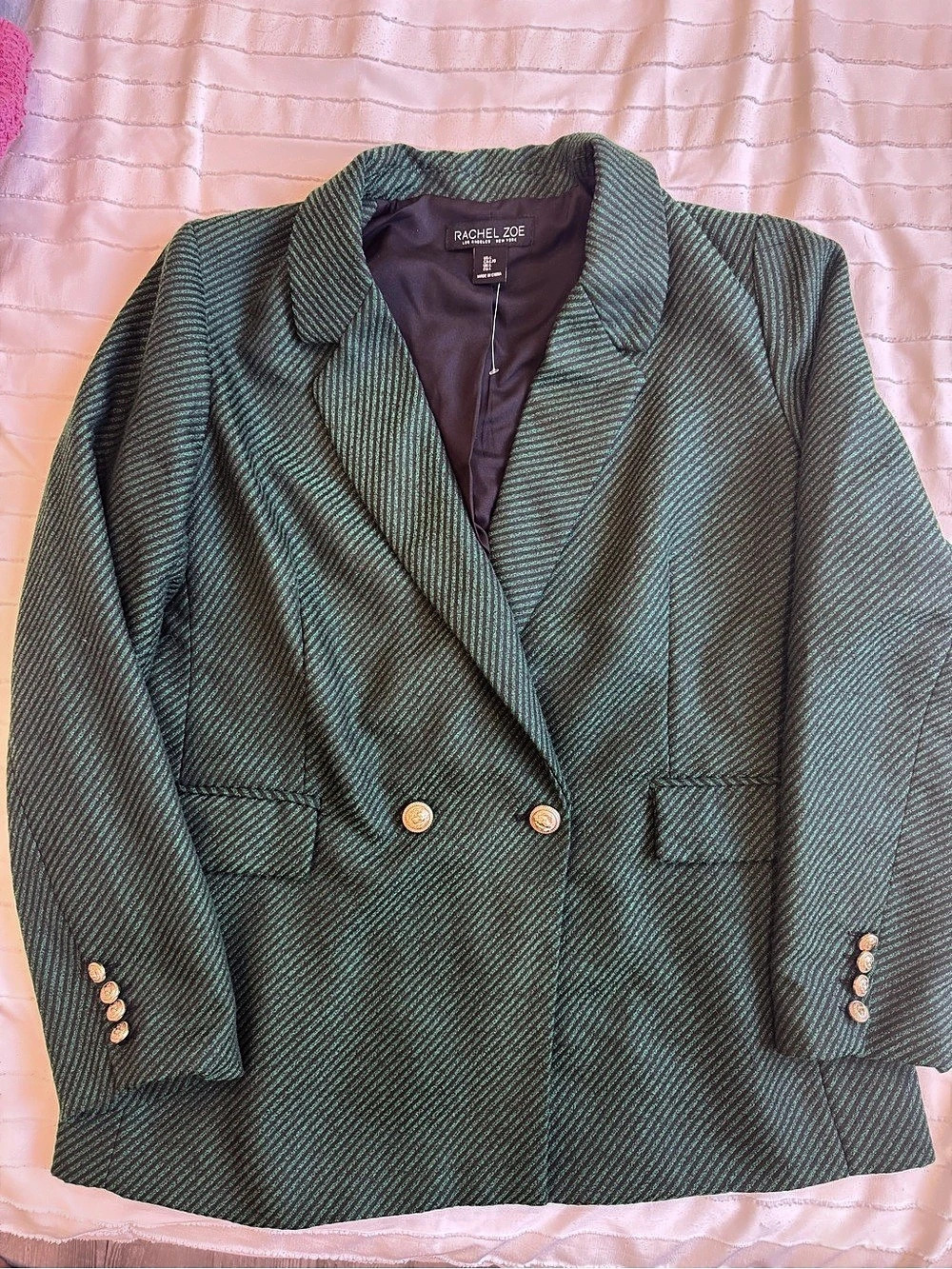Rachel Zoe Double-Breasted Blazer